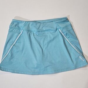Reebok Athletic Golf Skort Womens Large Teal Green